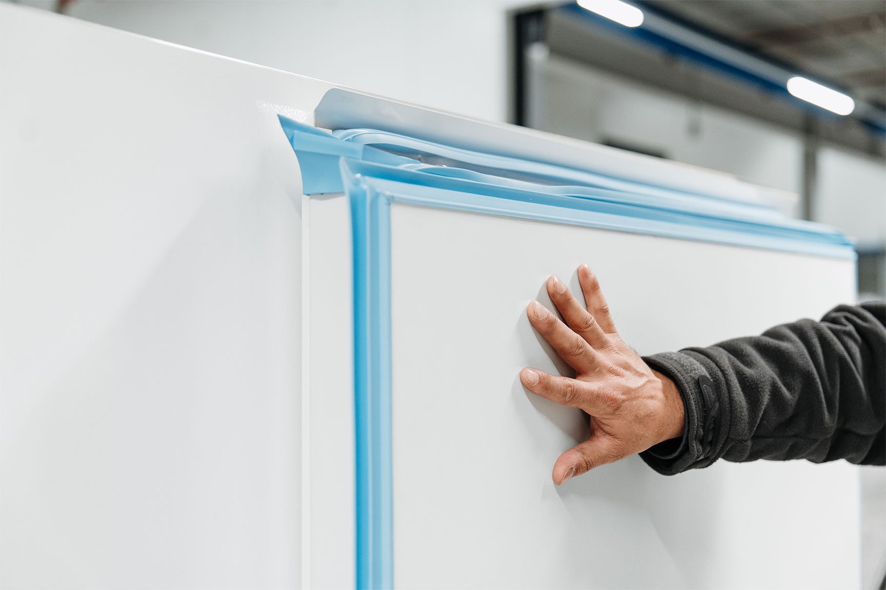 Integrated double door