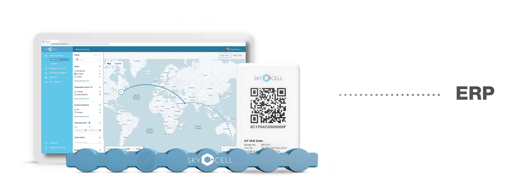 SkyCell_Validaide_ERP Connections