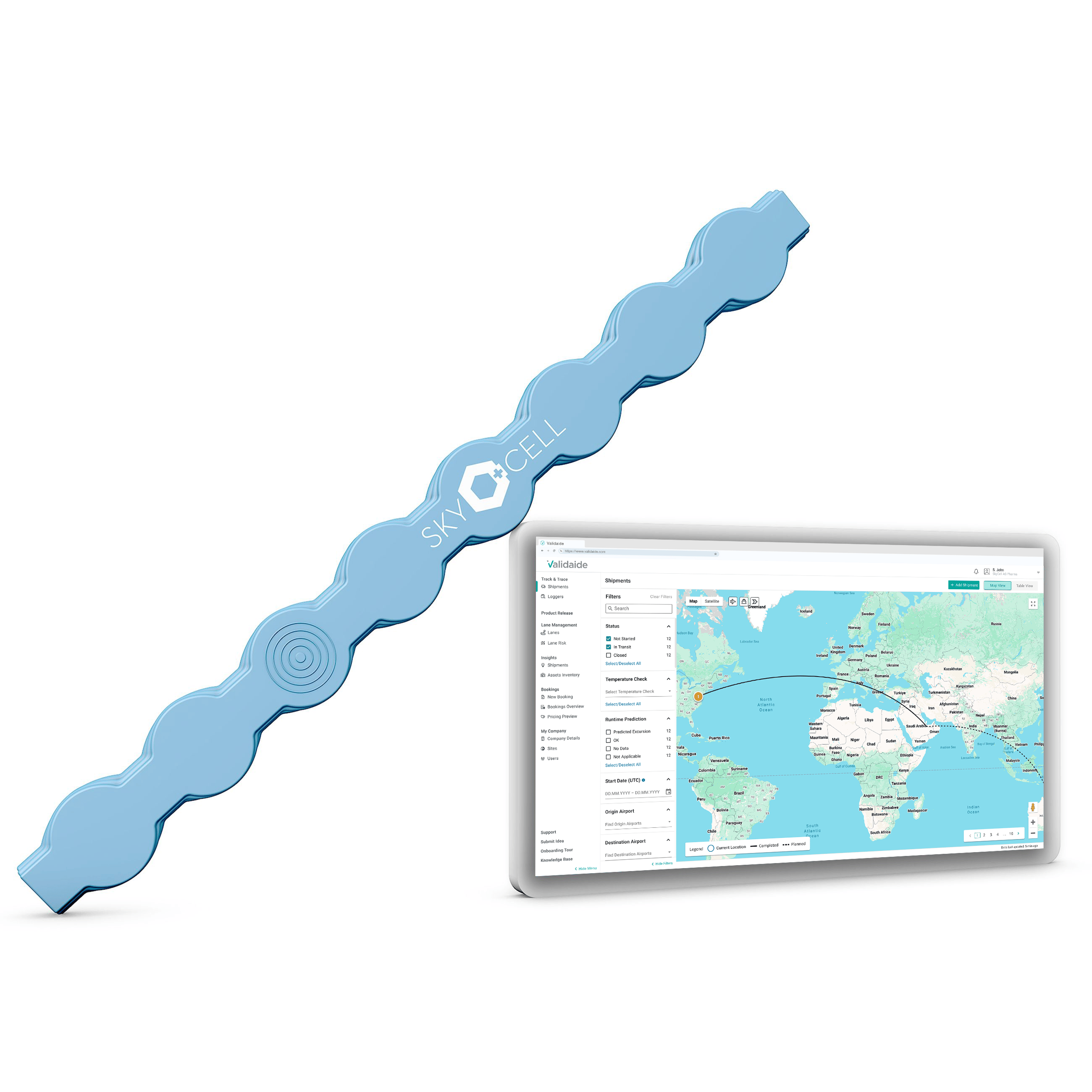 SkyCell_Validaide_IoT ULD Track