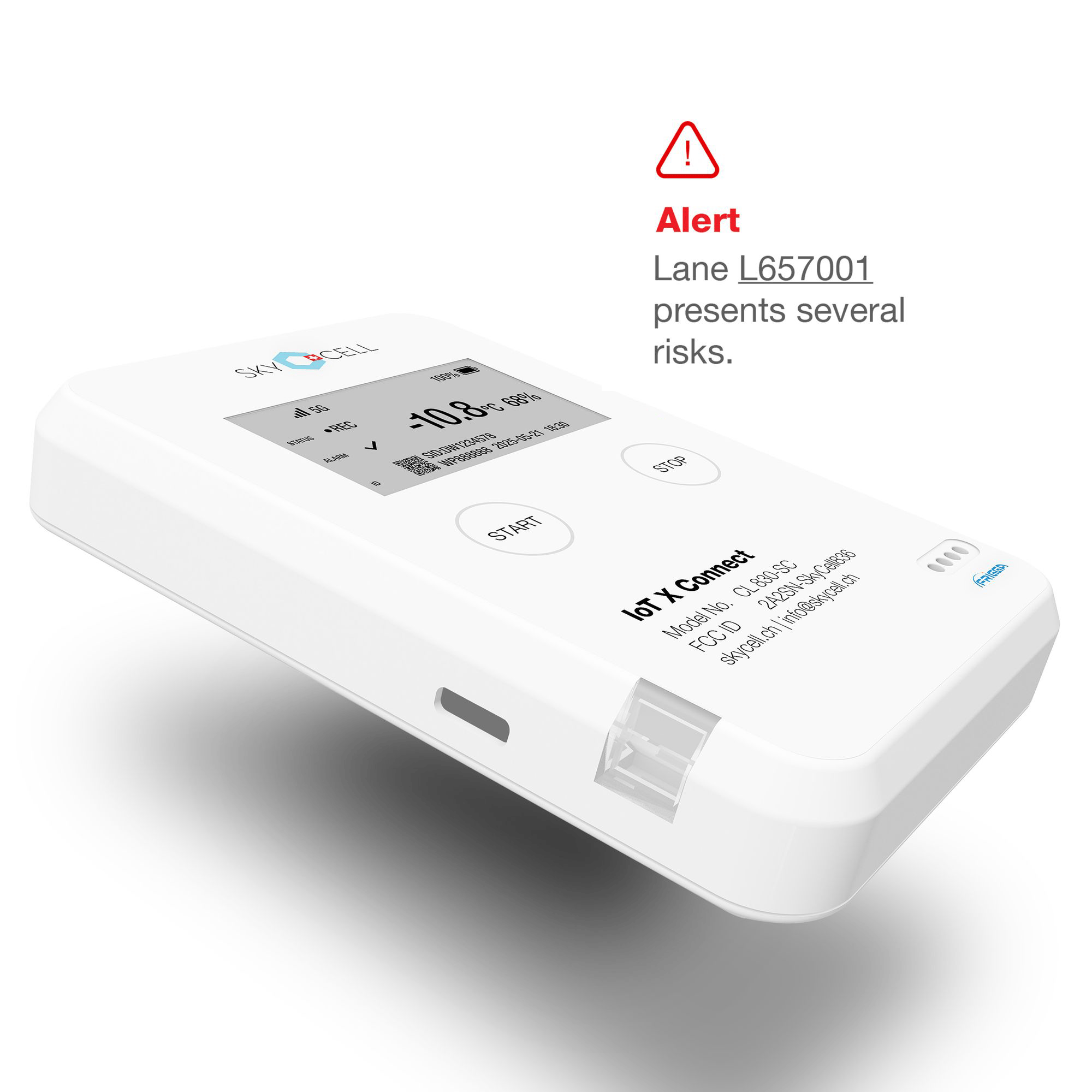 SkyCell_Validaide_IoT X Connect_Alerts