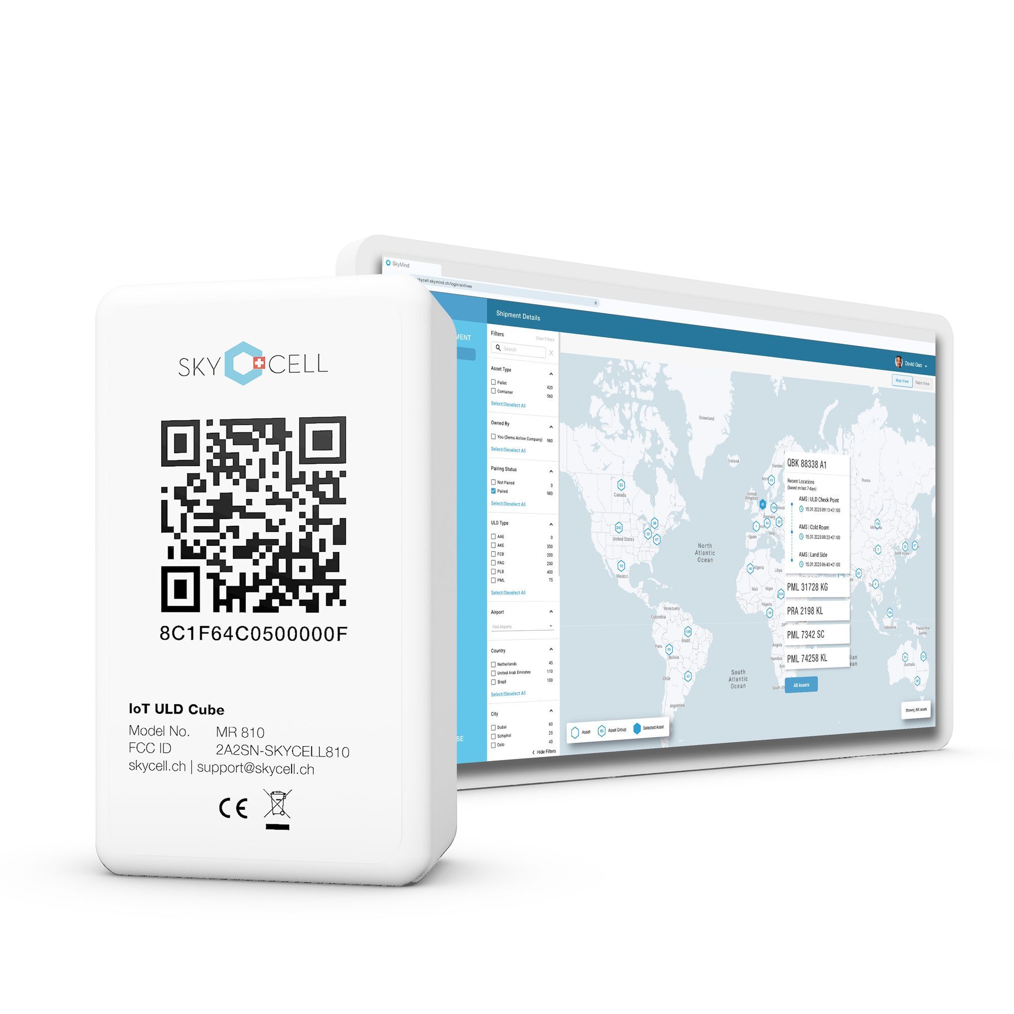 IoT ULD Cube